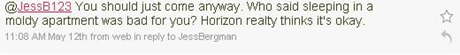 Screen capture of Amanda Bonnen's tweet