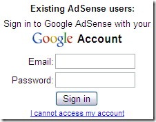 AdSense Login