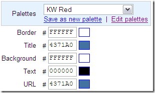 AdSense Palettes